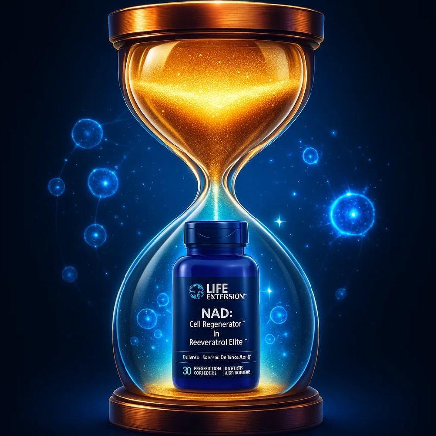NAD+ Cell Regenerator™ & Resveratrol Elite – ⚡🧬 Energía Celular, Juventud Renovada y Protección Antioxidante 🍇✨