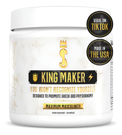King Maker - Suplemento Natural con Tongkat Ali, Turkesterona, Ecdisterona, Fadogia Agrestis, betarraga roja, maca negra y zinc. + Músculo, recuperación y resistencia 🍆 (13 en 1)