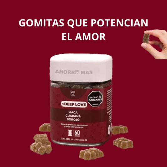 Love Gummies™:💖 Huanarpo Macho + Maca Negra + Jengibre -- ¡Enciende la chispa de tu relación al instante! 🔥