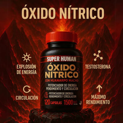 Óxido Nítrico Promax™ + Prostate Health en pack 2x1:💪 Rendimiento, energía y salud masculina🔥 (120 cápsulas)