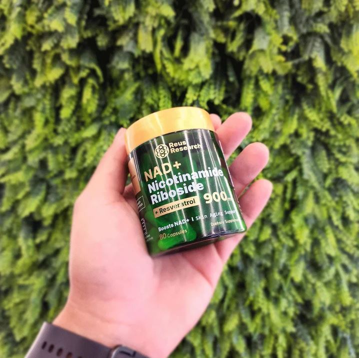 NAD+ Energy Boost™:Más enfoque, vitalidad y claridad mental (80 Cápsulas)