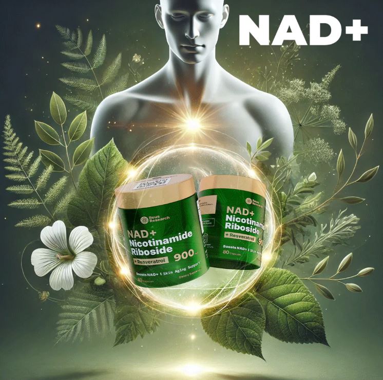 NAD+ Energy Boost™:Más enfoque, vitalidad y claridad mental (80 Cápsulas)