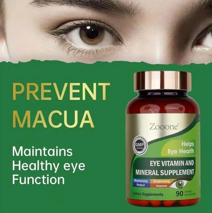 VisiónMax 360™:Luteína, Zeaxantina y vitaminas esenciales para proteger tus ojos de la luz azul, la fatiga y el envejecimiento ocular 👀💊 90 CAPSULAS