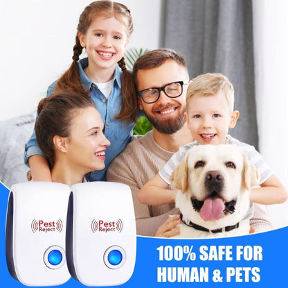 UltraSafe RepelPro™:Repelente Ultrasónico Inteligente Sumpol™ | Chip Dual Avanzado 🚀 | 1600 ft² Cobertura 🏡 | Sin Químicos, Seguro para Mascotas 🐶🐱