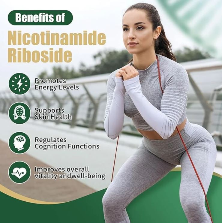 NAD+ Energy Boost™:Más enfoque, vitalidad y claridad mental (80 Cápsulas)