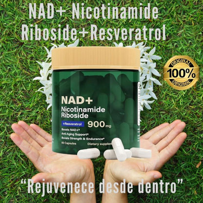 NAD+ Energy Boost™:Más enfoque, vitalidad y claridad mental (80 Cápsulas)