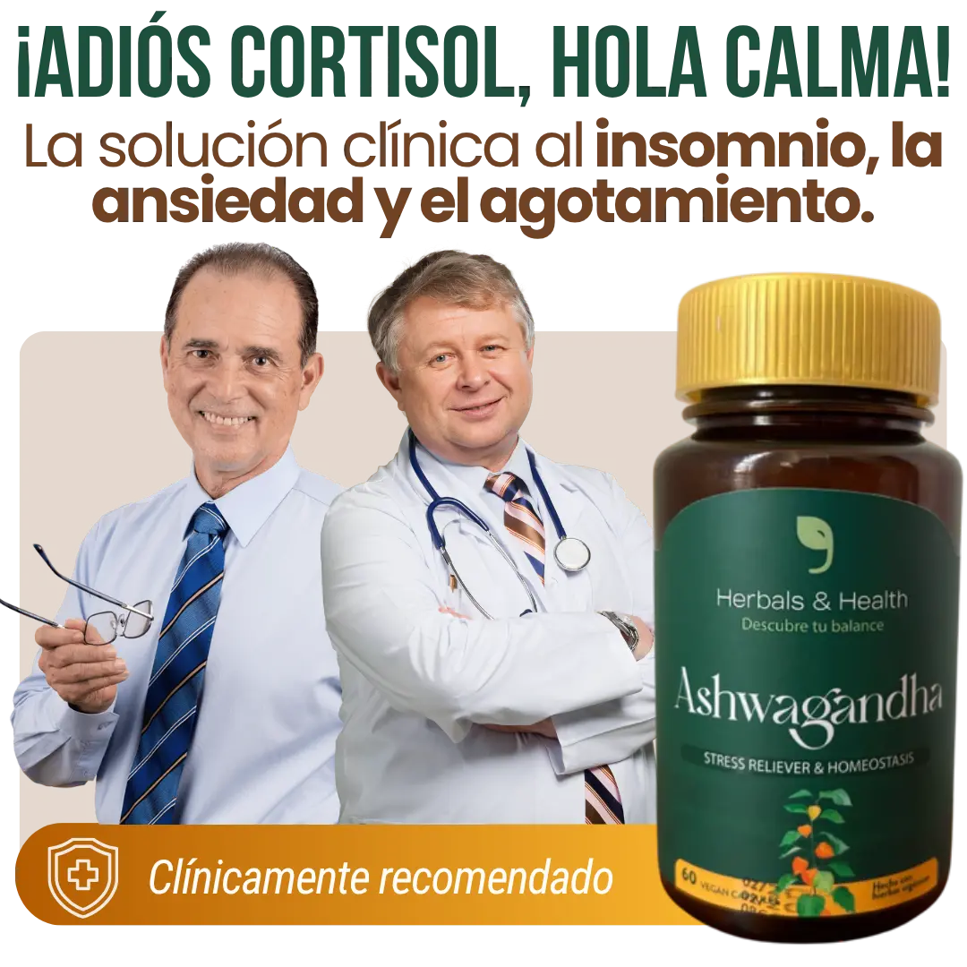 Ashwagandha con KSM 66: Remedio natural usado x +3000 años para estimular la capacidad cerebral.