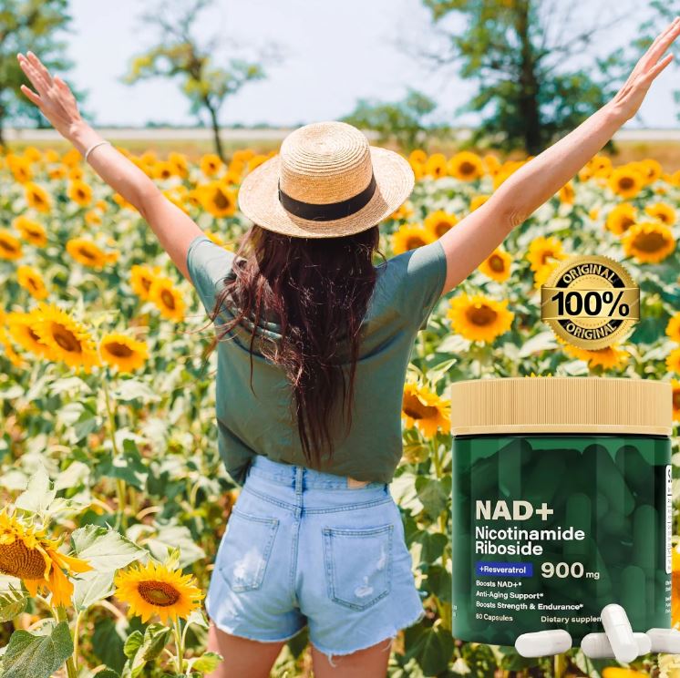 NAD+ Energy Boost™:Más enfoque, vitalidad y claridad mental (80 Cápsulas)