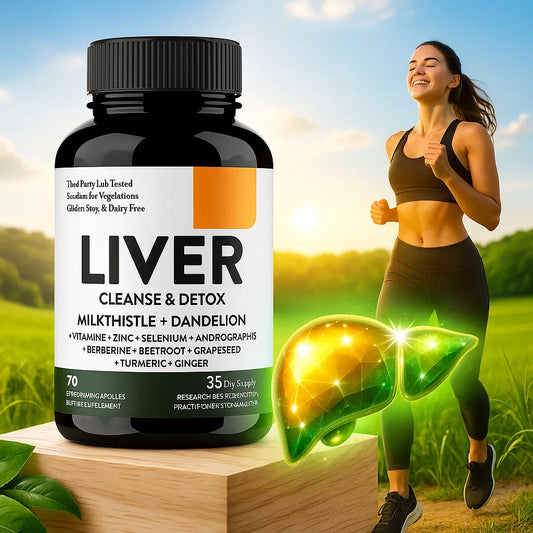 LiverShield PRO®: Desintoxicación natural para sentirte más liviano cada día (70 Cápsulas)