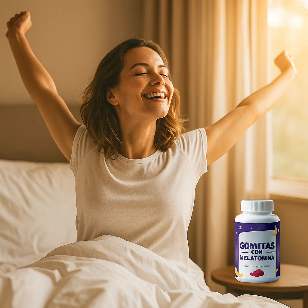 SweetDreams™ – Gomitas del Sueño Profundo con Melatonina, extracto de manzanilla, lavanda y magnesio (60 gomitas)