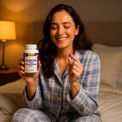 SweetDreams™ – Gomitas del Sueño Profundo con Melatonina, extracto de manzanilla, lavanda y magnesio (60 gomitas)