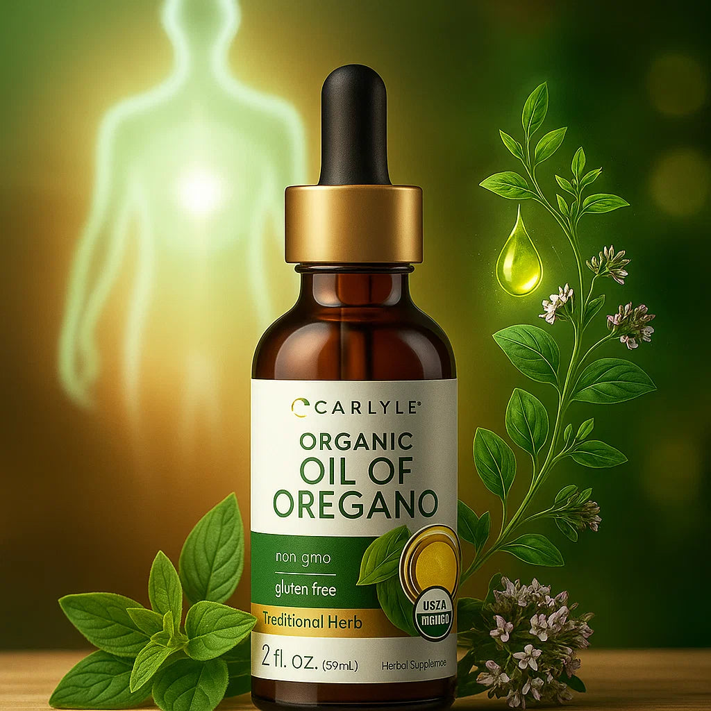 Aceite de Orégano Orgánico Extravirgen para Purificación Interna Total