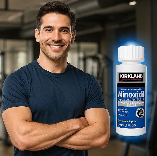 Kirkland Hair Max™ – Frena la caída, estimula el crecimiento y devuelve la densidad a tu cabello con Minoxidil 5% clínicamente comprobado 🧬✨