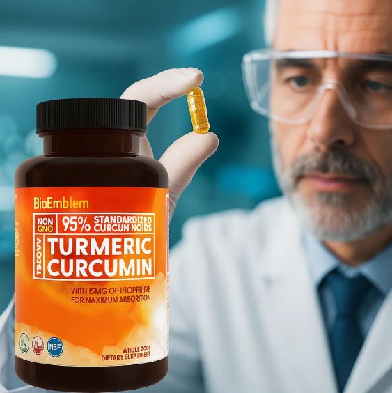 Curcumina Plus ™: Antioxidante, Anti-inflamatorio - Para la artritis, corazón, cerebro hígado y riñones (Producido en 🇺🇸) - 90 Cápsulas