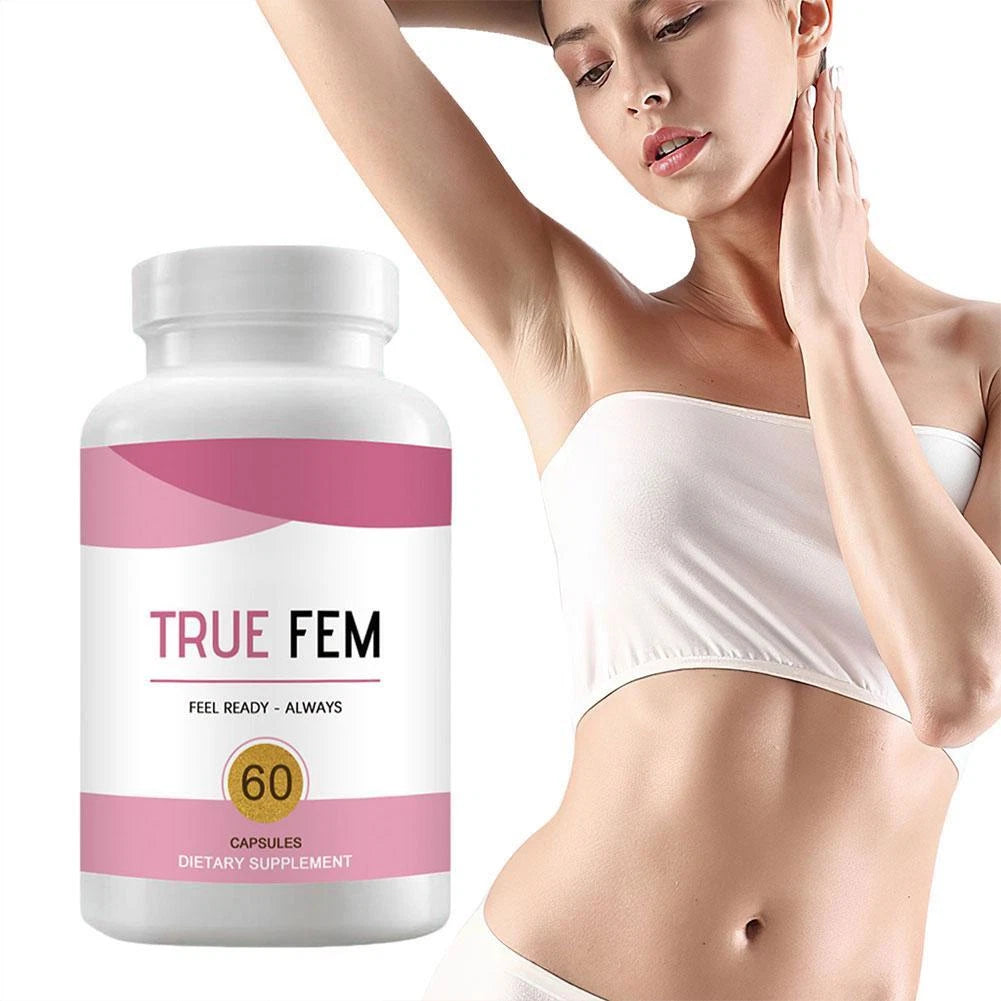 🌸💖 True Fem™ – Cápsulas para el Equilibrio Hormonal y Bienestar Femenino - Suplemento 13 EN 1 (60 Cápsulas)